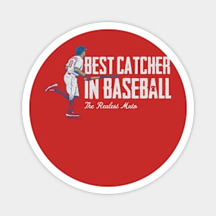 J.T Realmuto Best Catcher In Baseball Magnet